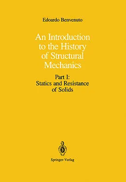 E-Book (pdf) An Introduction to the History of Structural Mechanics von Edoardo Benvenuto