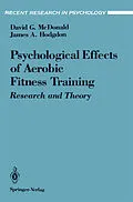 E-Book (pdf) The Psychological Effects of Aerobic Fitness Training von David G. McDonald, James A. Hodgdon
