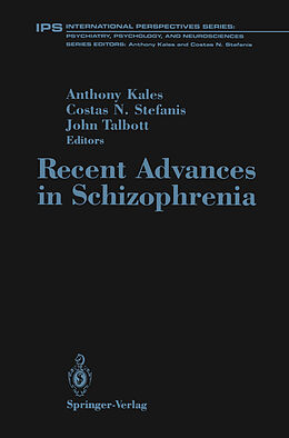 eBook (pdf) Recent Advances in Schizophrenia de 