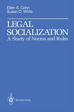 E-Book (pdf) Legal Socialization von Ellen S. Cohn, Susan O. White