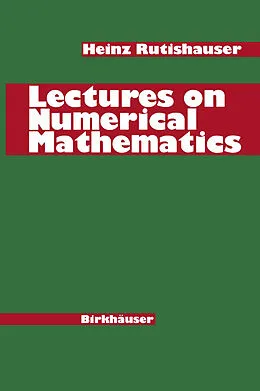 E-Book (pdf) Lectures on Numerical Mathematics von H. Rutishauser
