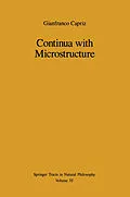 E-Book (pdf) Continua with Microstructure von Gianfranco Capriz