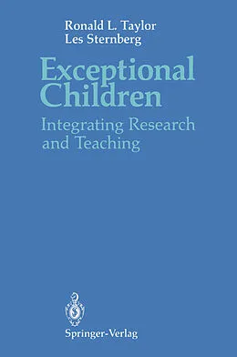 E-Book (pdf) Exceptional Children von Ronald L. Taylor, Les Sternberg