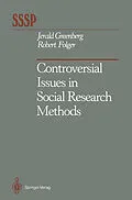 E-Book (pdf) Controversial Issues in Social Research Methods von Jerald Greenberg, Robert Folger