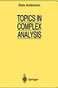 E-Book (pdf) Topics in Complex Analysis von Mats Andersson