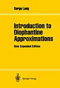 E-Book (pdf) Introduction to Diophantine Approximations von Serge Lang