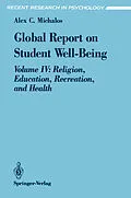 E-Book (pdf) Global Report on Student Well-Being von Alex C. Michalos