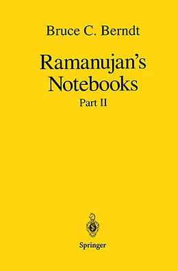 E-Book (pdf) Ramanujan's Notebooks von Bruce C. Berndt