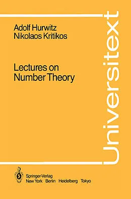 E-Book (pdf) Lectures on Number Theory von Adolf Hurwitz