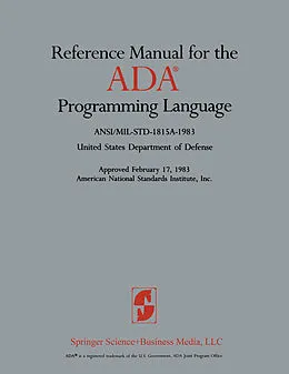 E-Book (pdf) Reference Manual for the ADA® Programming Language von United States Department Of Defense