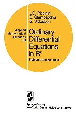 E-Book (pdf) Ordinary Differential Equations in Rn von Livio C. Piccinini, Guido Stampacchia, Giovanni Vidossich