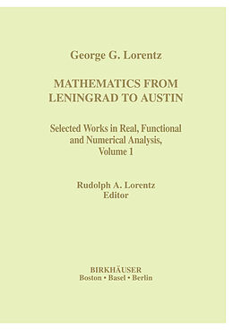 Couverture cartonnée Mathematics from Leningrad to Austin de 