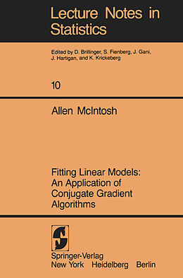 E-Book (pdf) Fitting Linear Models von A. McIntosh