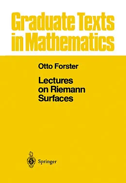 E-Book (pdf) Lectures on Riemann Surfaces von Otto Forster