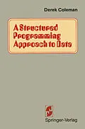 E-Book (pdf) A Structured Programming Approach to Data von Coleman