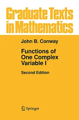 E-Book (pdf) Functions of One Complex Variable I von John B. Conway