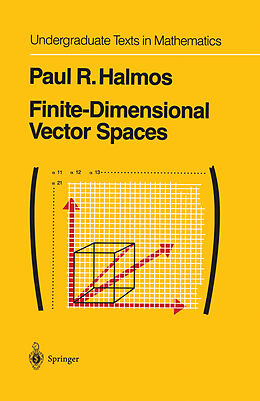 Kartonierter Einband Finite-Dimensional Vector Spaces von P. R. Halmos