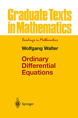 Kartonierter Einband Ordinary Differential Equations von Wolfgang Walter