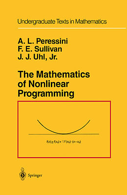 Kartonierter Einband The Mathematics of Nonlinear Programming von Anthony L. Peressini, J. J. Jr. Uhl, Francis E. Sullivan
