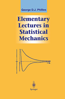 Couverture cartonnée Elementary Lectures in Statistical Mechanics de George D. J. Phillies