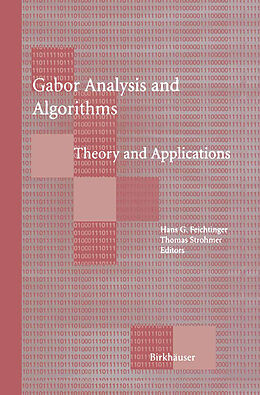 Couverture cartonnée Gabor Analysis and Algorithms de 