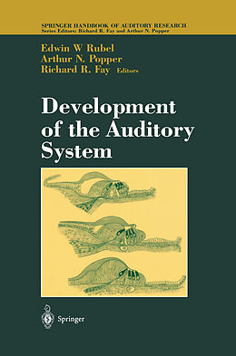Couverture cartonnée Development of the Auditory System de 