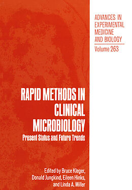 Kartonierter Einband Rapid Methods in Clinical Microbiology von Donald Jungkind, Bruce Kleger