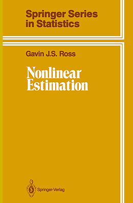 Couverture cartonnée Nonlinear Estimation de Gavin J. S. Ross