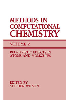 Couverture cartonnée Methods in Computational Chemistry de 