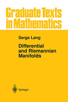 Kartonierter Einband Differential and Riemannian Manifolds von Serge Lang