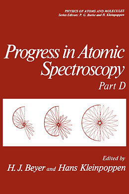 Kartonierter Einband Progress in Atomic Spectroscopy von 