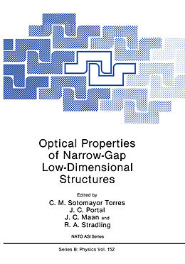 Kartonierter Einband Optical Properties of Narrow-Gap Low-Dimensional Structures von Clivia M. Sotomayor Torres, R. A. Stradling, J. C. Maan