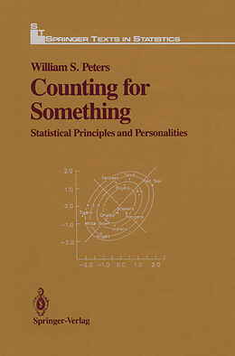 Couverture cartonnée Counting for Something de William S. Peters