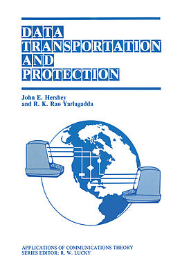 Couverture cartonnée Data Transportation and Protection de Rao K. Yarlagadda, John E. Hershey