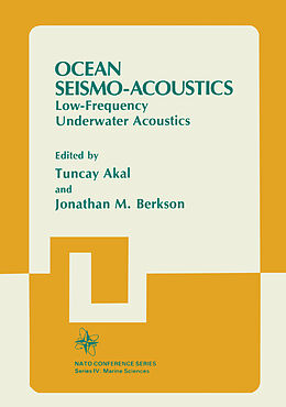 Couverture cartonnée Ocean Seismo-Acoustics de 