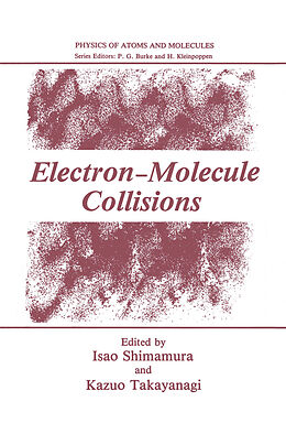 Kartonierter Einband Electron-Molecule Collisions von 
