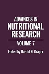Kartonierter Einband Advances in Nutritional Research von