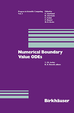 Couverture cartonnée Numerical Boundary Value ODEs de Russell, Ascher