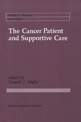 Couverture cartonnée The Cancer Patient and Supportive Care de 