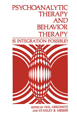 Couverture cartonnée Psychoanalytic Therapy and Behavior Therapy de 