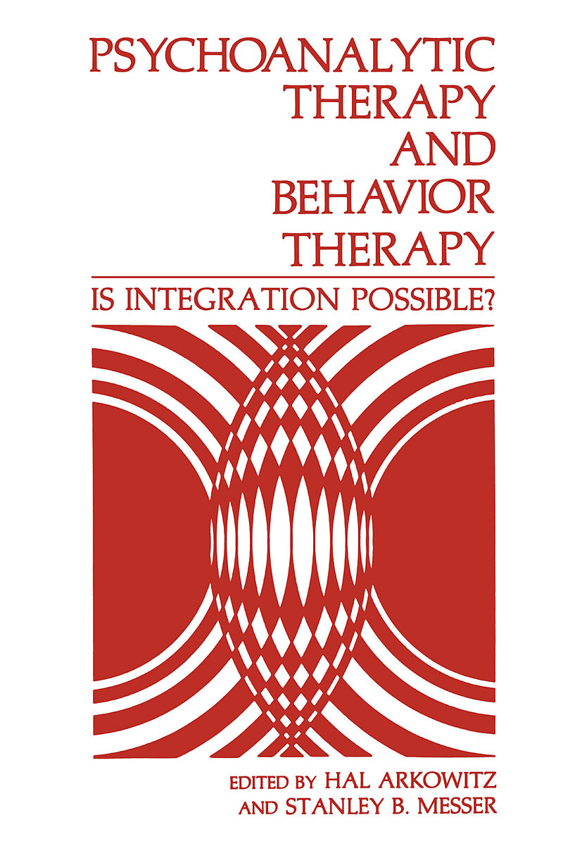 Psychoanalytic Therapy And Behavior Therapy - - Acheter English Books ...