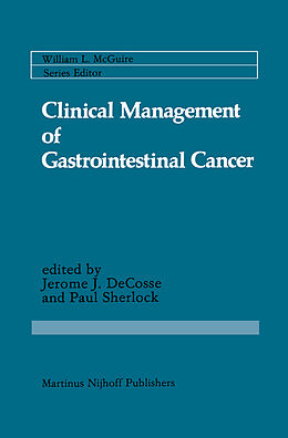 Couverture cartonnée Clinical Management of Gastrointestinal Cancer de 