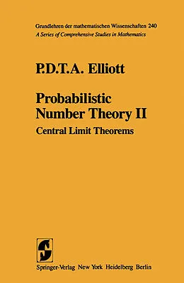 E-Book (pdf) Probabilistic Number Theory II von P. D. T. A. Elliott