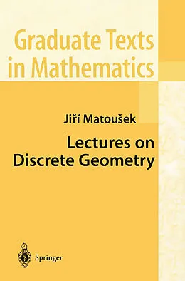 E-Book (pdf) Lectures on Discrete Geometry von Jiri Matousek
