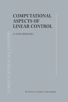E-Book (pdf) Computational Aspects of Linear Control von Claude Brezinski