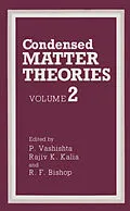 E-Book (pdf) Condensed Matter Theories von P. Vashishta, Rajiv K. Kalia, R. F. Bishop