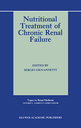 E-Book (pdf) Nutritional Treatment of Chronic Renal Failure von 