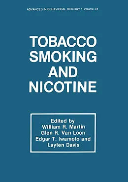 E-Book (pdf) Tobacco Smoking and Nicotine von William R. Martin, Glen R. van Loon, Edgar T. Iwamoto