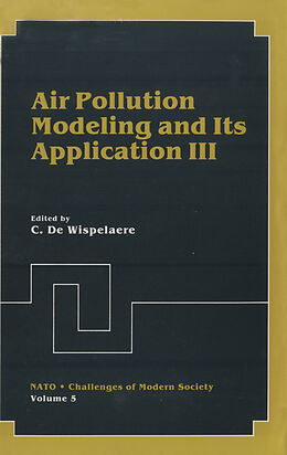 eBook (pdf) Air Pollution Modeling and Its Application III de 
