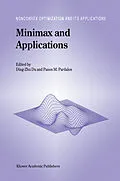 E-Book (pdf) Minimax and Applications von 